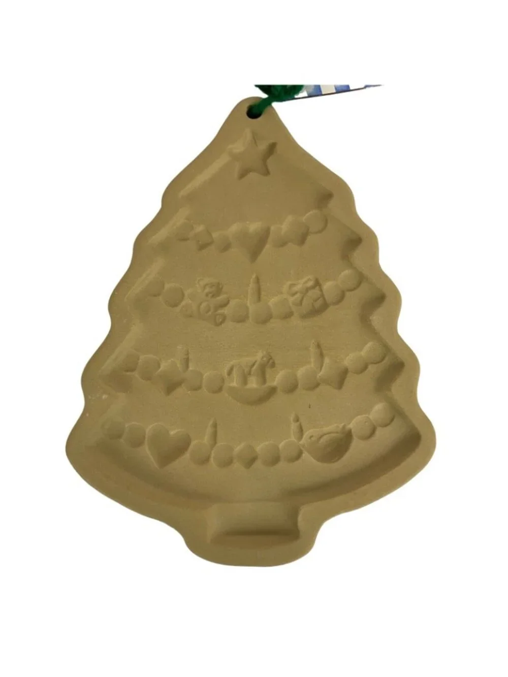 Brown Bag Cookie Art Christmas Tree Mold 1986 Hill Design With Recipe Booklet